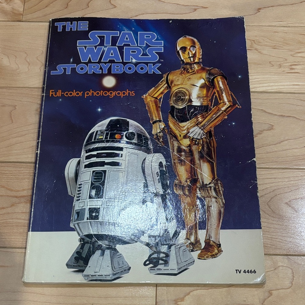 3/$40 - Star Wars Storybook with Full-Color Photographs 1978 VINTAGE Collectible